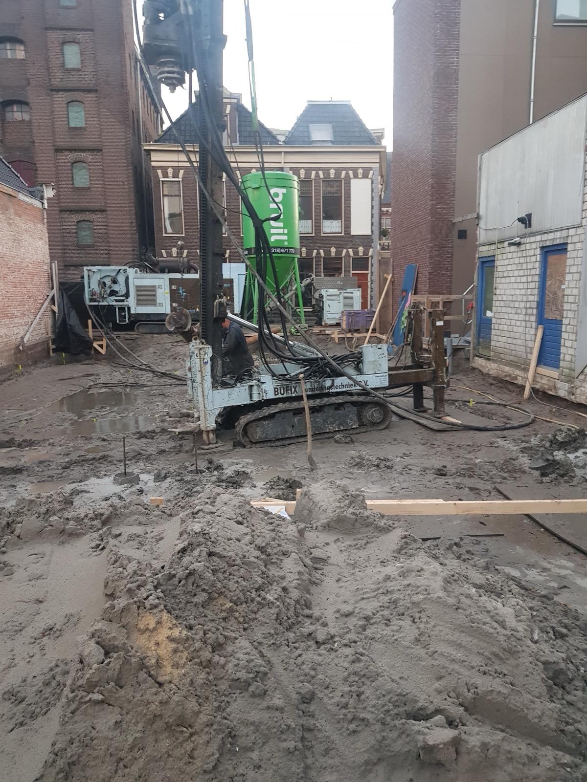 Heiwerk in stedelijke omgeving